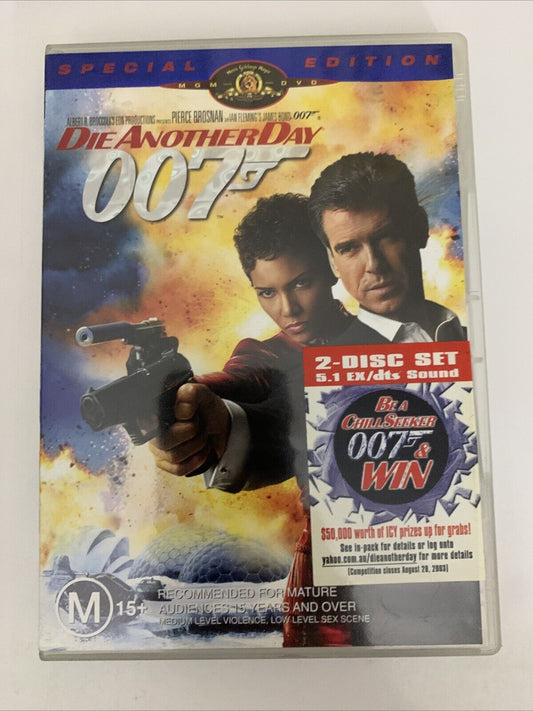 Die Another Day : Special Edition (DVD, 2002, 2-Disc) Pierce Brosnan  Region 4