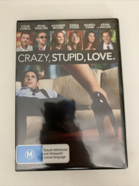 Crazy, Stupid, Love (DVD, 2011) Marisa Tomei, Steve Carell, Emma Stone  NEW