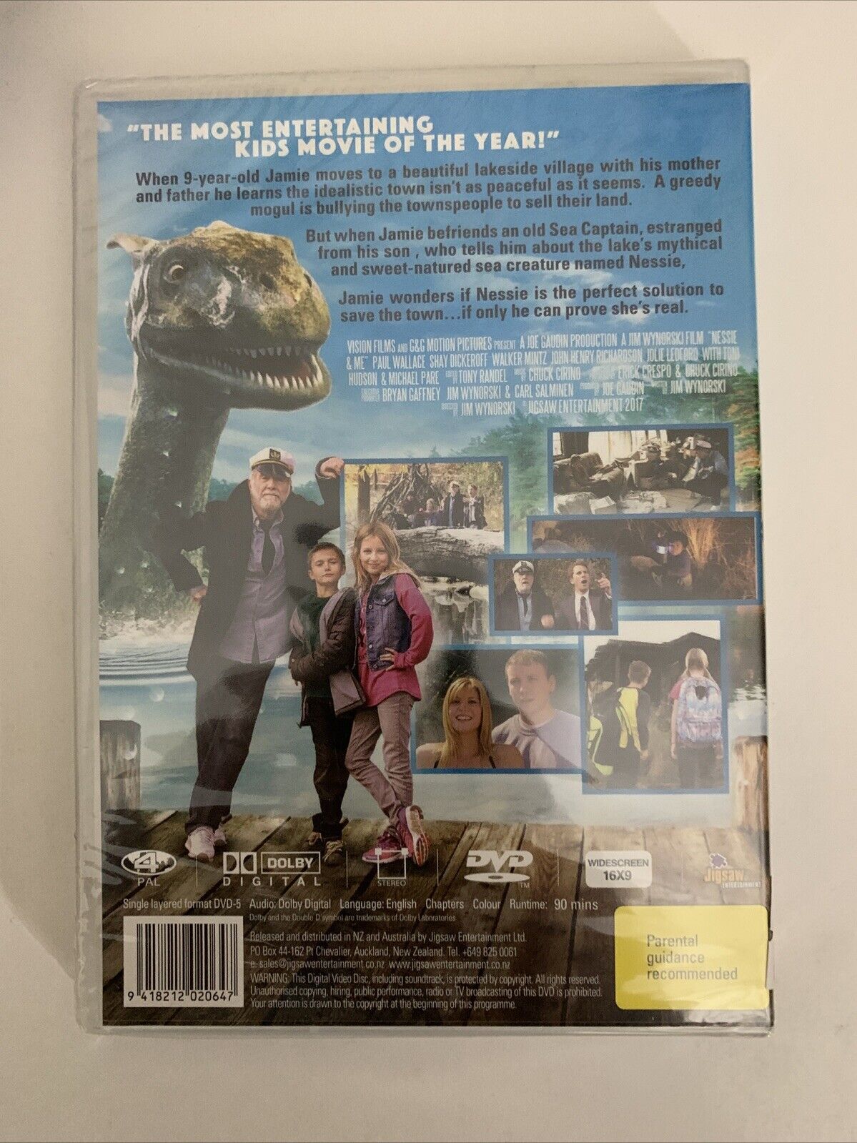 Nessie & Me (DVD, 2017) Michael Paré, Toni Hudson, Paul Wallace Region 4  NEW