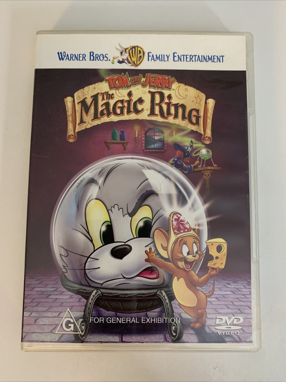 Tom and Jerry The Magic Ring (DVD, 2001) Animated Movie Region 4