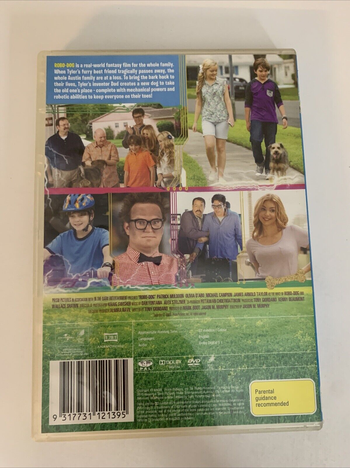 Robo-Dog (DVD, 2015) Mac, Patrick Muldoon, Michael Campion  Region 4