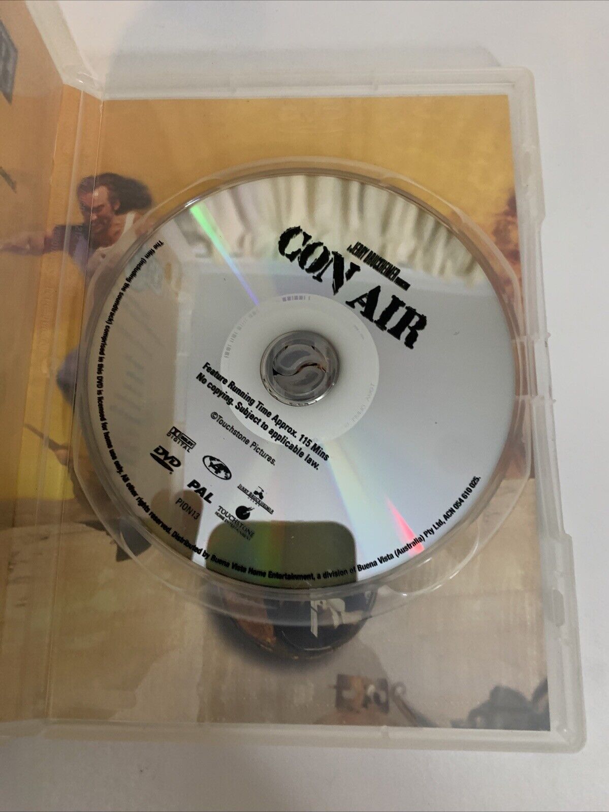 Con Air (DVD, 1997) John Malkovich, Ving Rhames, Nicolas Cage  Region 4