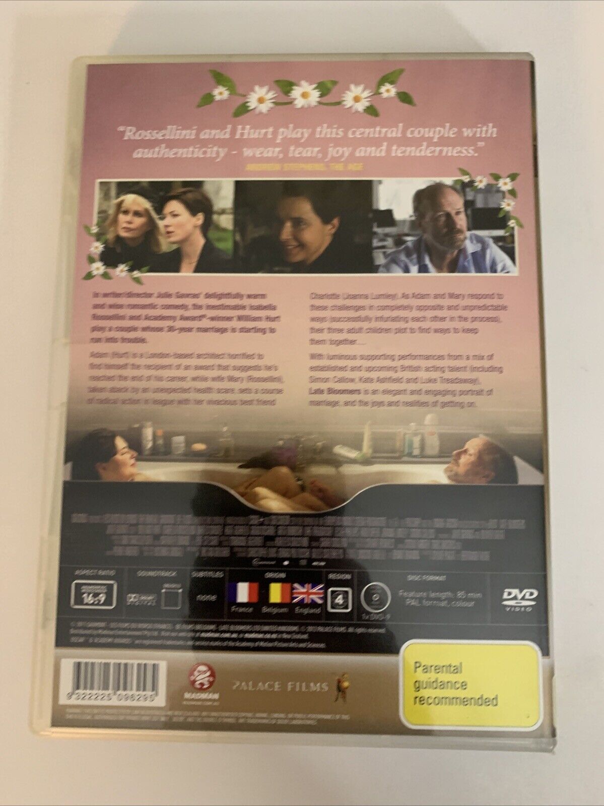 Late Bloomers (DVD, 2011) Isabella Rossellini, William Hurt  Region 4