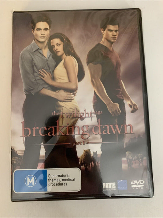 The Twilight Saga: Breaking Dawn Part 1 (DVD, 2011) Region 4  NEW