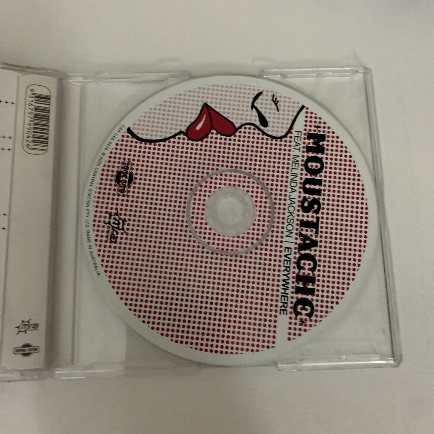 Moustache Featuring Melinda Jackson – Everywhere (CD, 2005) Single