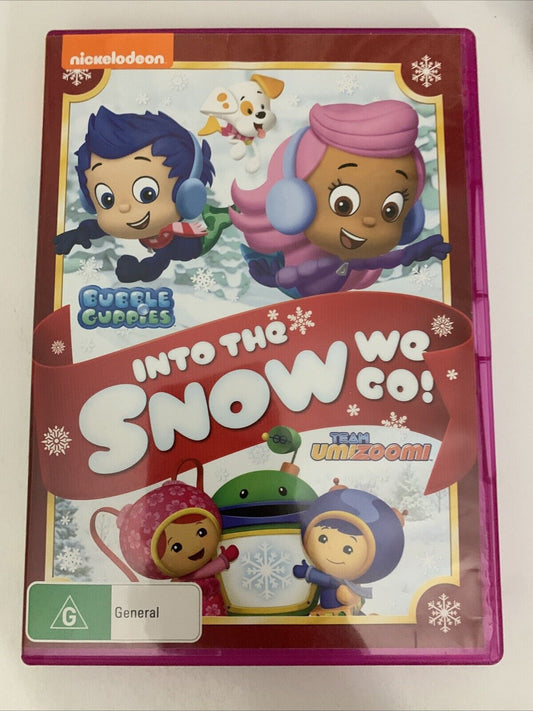 Bubble Guppies Team Umizoomi Into the Snow We Go (DVD, 2014) Animation Region 4