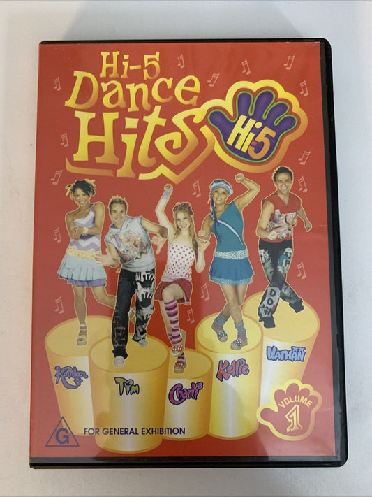 Hi-5 Dance Hits Volume 1 (DVD, 2005) Original Cast  Region 4