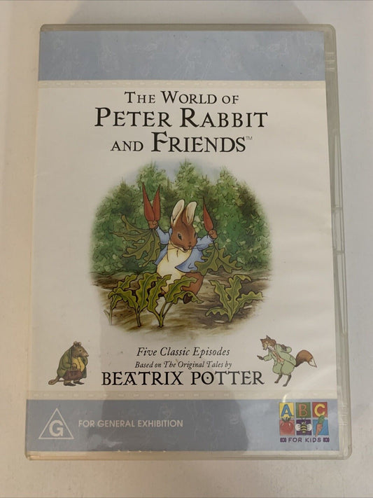 Beatrix Potter: The World of Peter Rabbit and Friends (DVD, 1993) Region 4