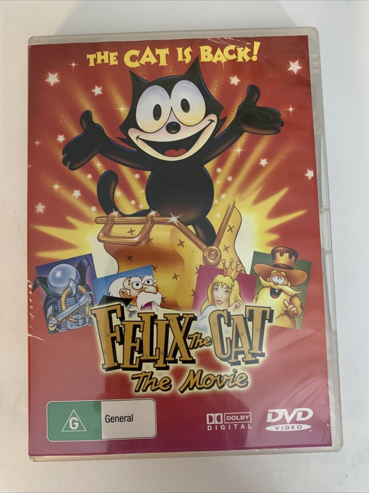 Felix The Cat The Movie (DVD, 1988) Animated Film  All Regions