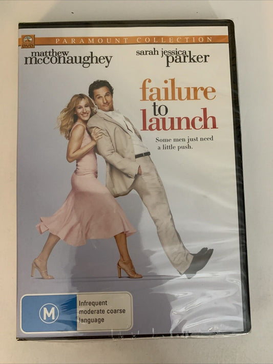 Failure To Launch (DVD, 2006) Matthew McConaughey Region 4 NEW Sealed