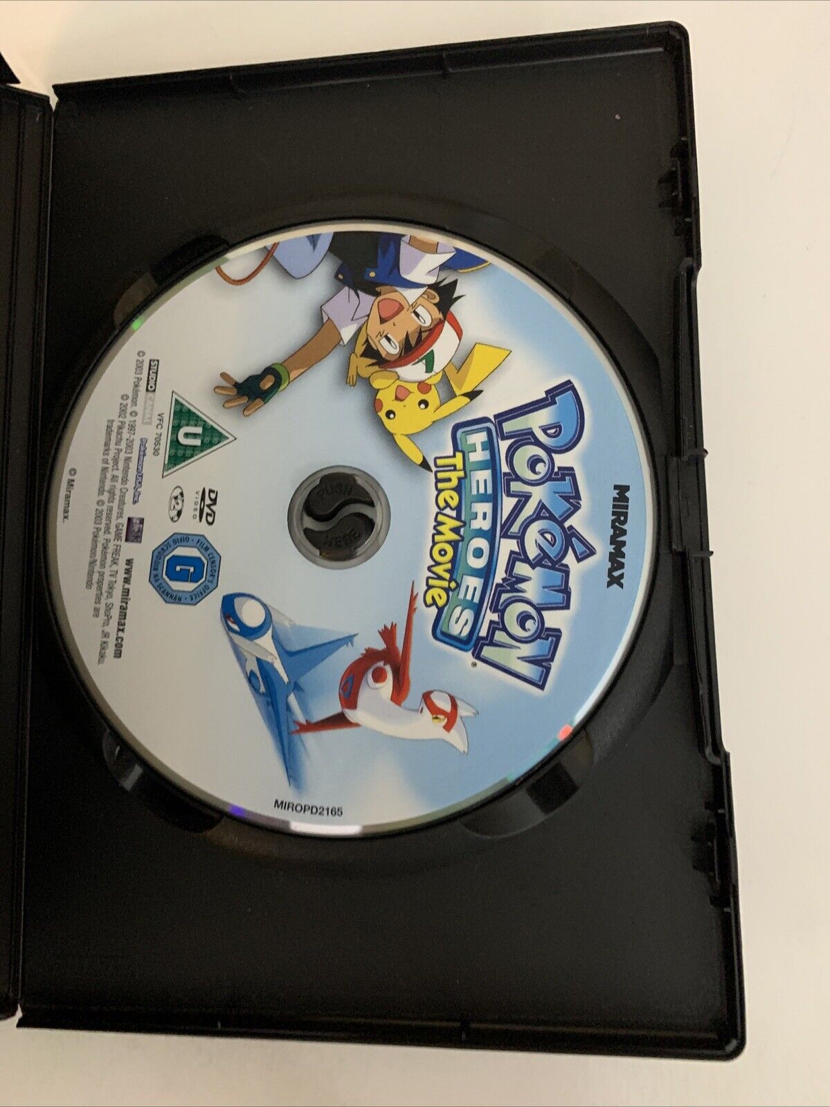 Pokémon Heroes The Movie (DVD, 2002) Anime