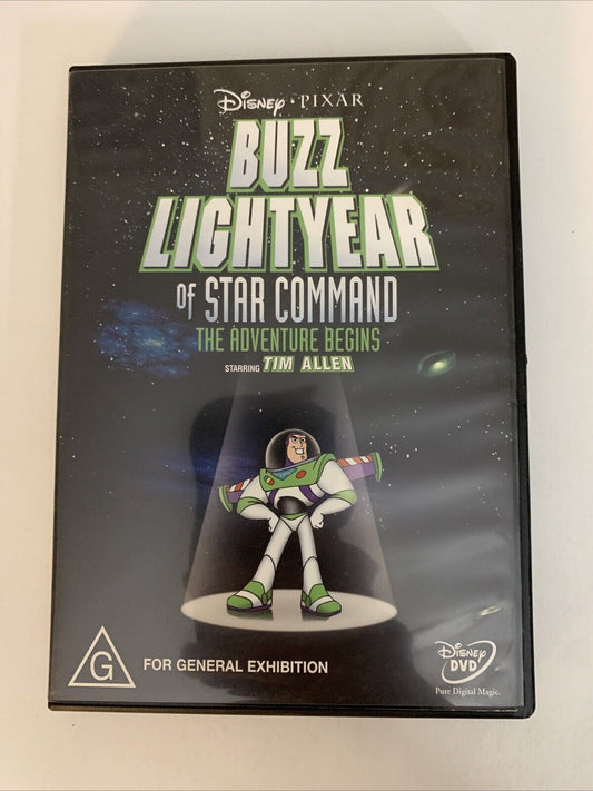 Buzz Lightyear Of Star Command (DVD, 2000) Disney Animation Region 4