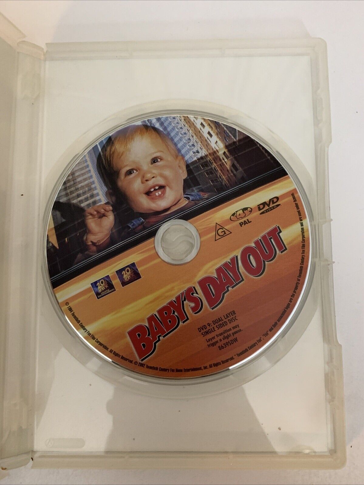 Baby's Day Out (DVD,1994) Lara Flynn Boyle, Joe Pantoliano, Joe Mantegna Region4