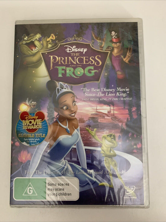 The Princess And The Frog (DVD, 2009) Disney Animation  Region 4