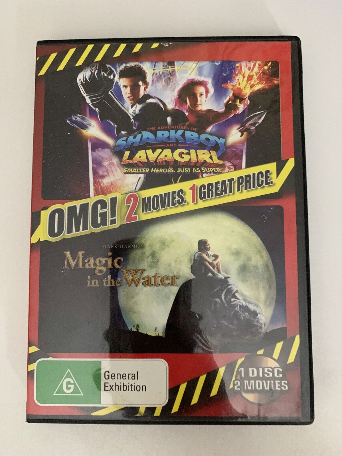 Adventures of Sharkboy And Lavagirl / Magic In The Water (DVD) Region 4