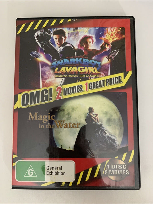 Adventures of Sharkboy And Lavagirl / Magic In The Water (DVD) Region 4