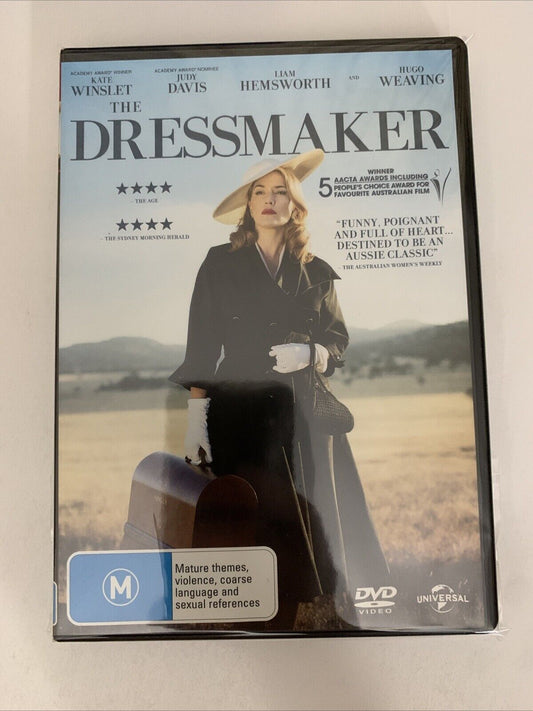 The Dressmaker (DVD, 2015) Kate Winslet, Judy Davis, Liam Hemsworth Region 4 NEW