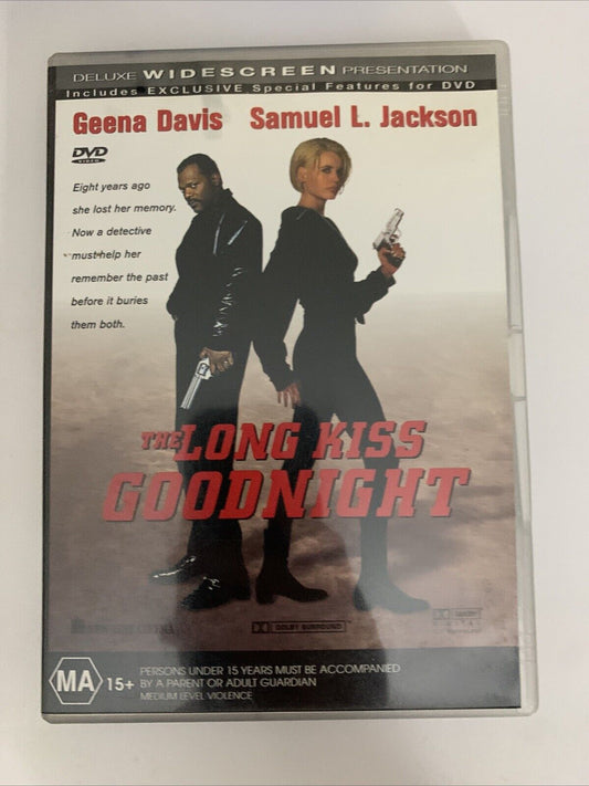 The Long Kiss Goodnight (DVD, 1996) Geena Davis, Samuel L. Jackson  Region 4