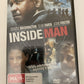 Inside Man (DVD, 2006) Denzel Washington, Clive Owen, Jodie Foster Region 4  NEW