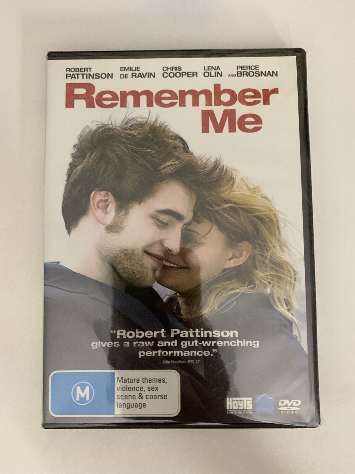 Remember Me (DVD, 2010) Robert Pattinson, Emilie de Ravin  Region 4  NEW