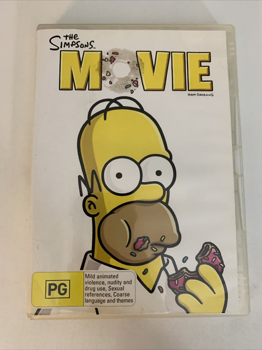The Simpsons Movie (DVD, 2007) Animation Region 4