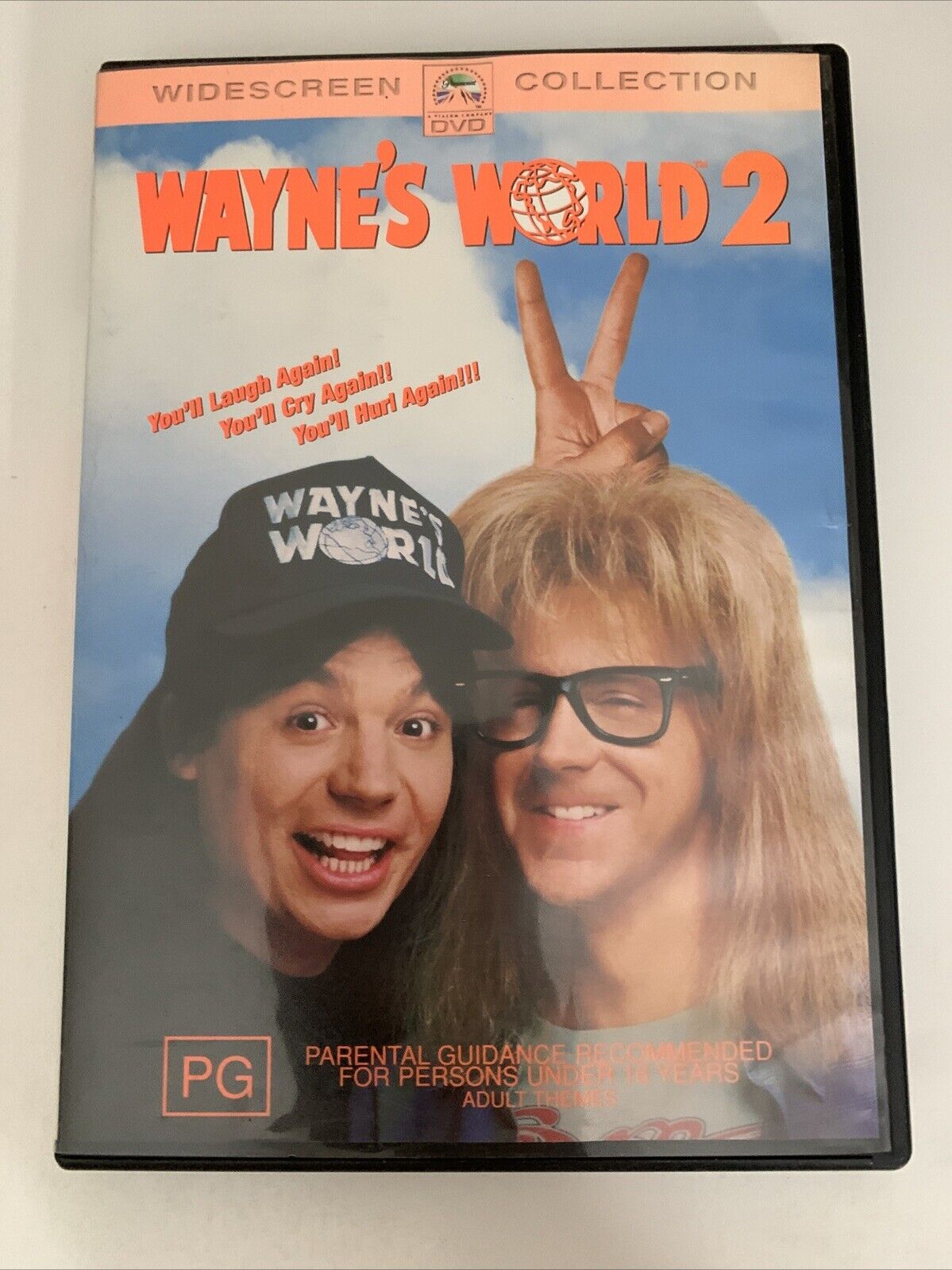 Wayne's World 2 (DVD, 1993) Mike Meyers, Kim Basinger, Dana Carvey Region 4
