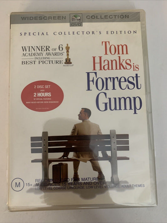 Forrest Gump (DVD, 1994) Tom Hanks, Gary Sinese  Region 4  NEW