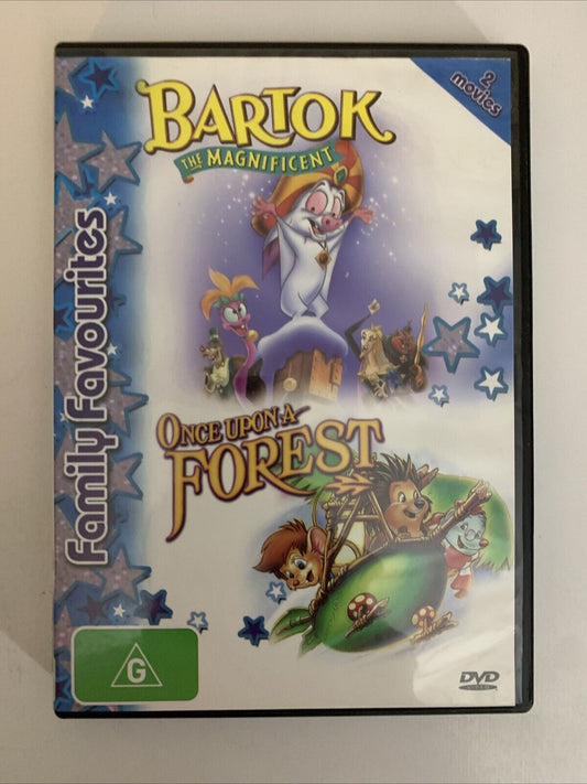 Bartok The Magnificent / Once Upon A Forest (DVD, 1999) Animation Region 4