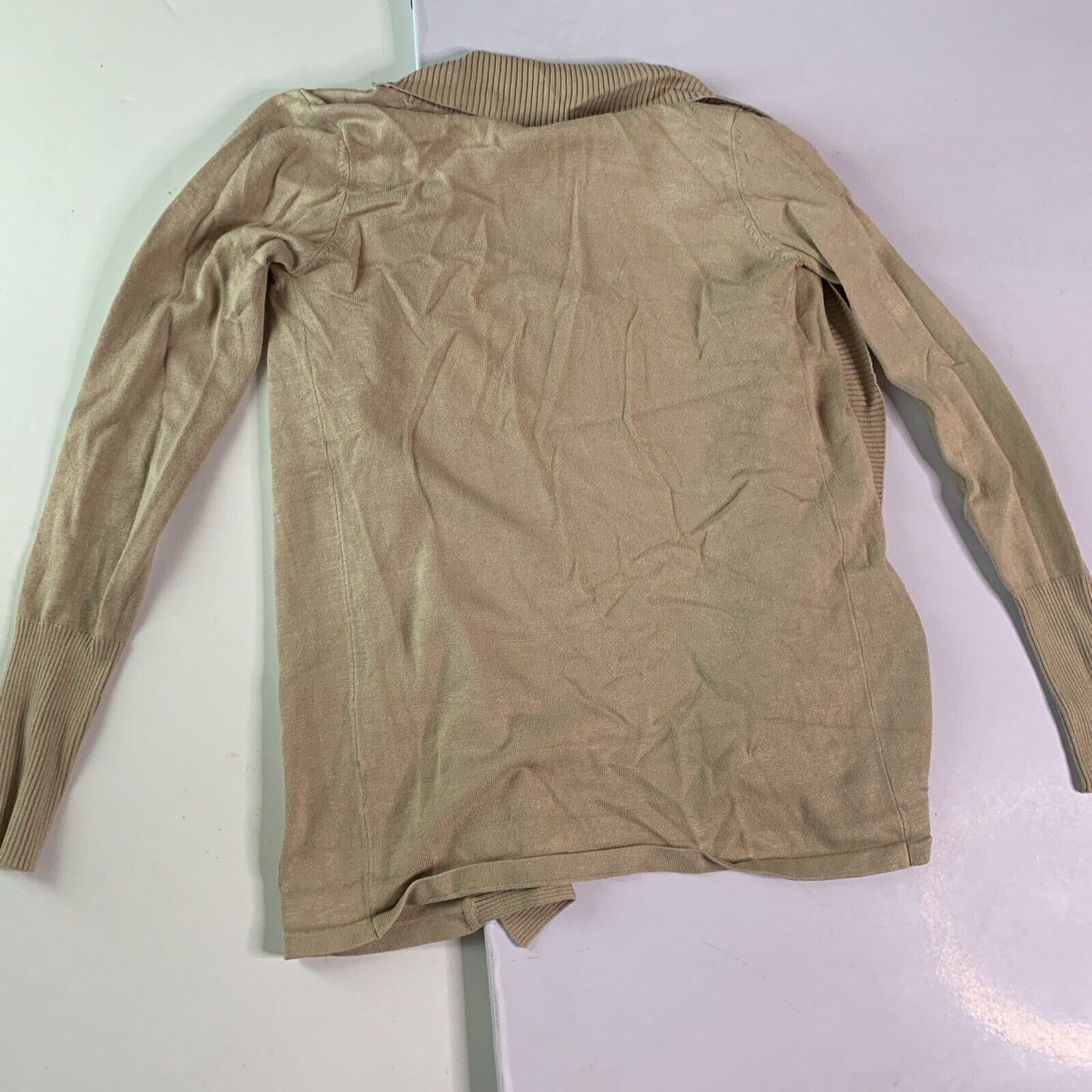 Valleygirl Beige Cardigan Top Women's Small
