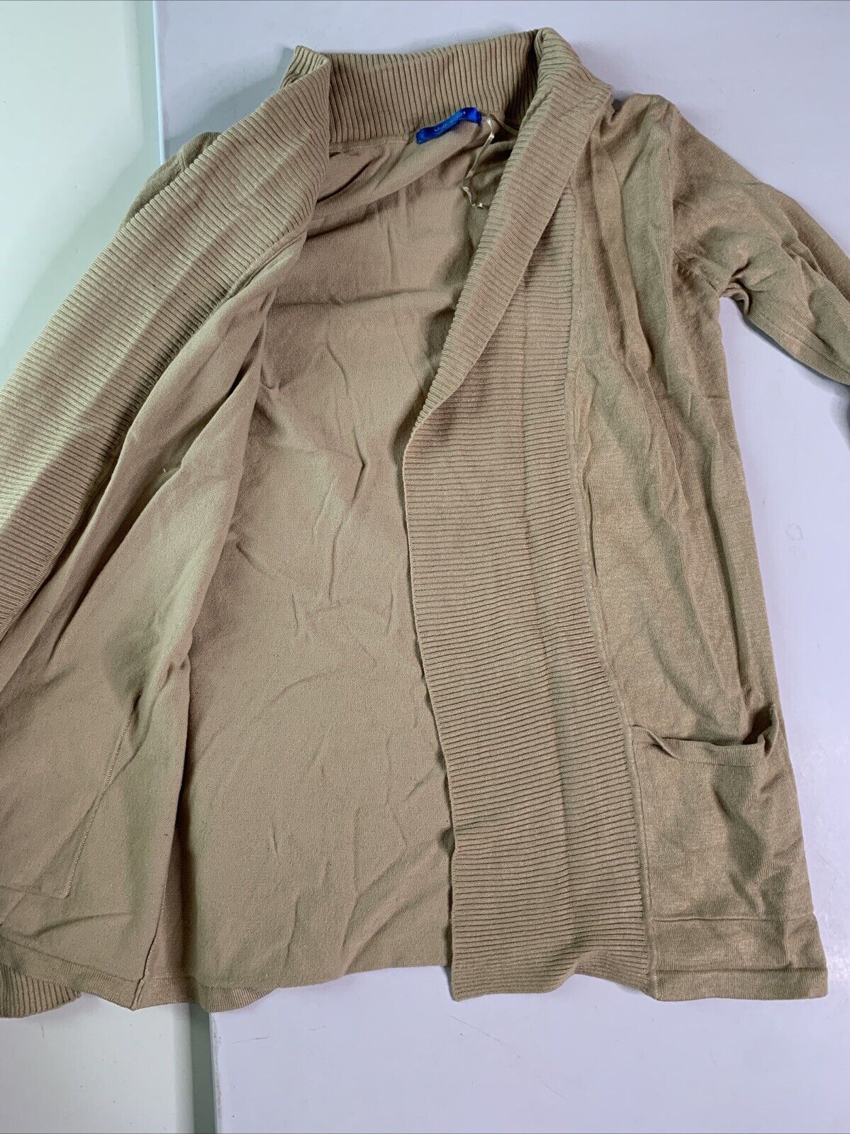 Valleygirl Beige Cardigan Top Women's Small