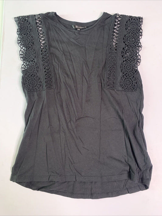 Portmans XS Black Sleeveless Top Womens