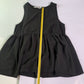 Lorraine Sleeveless Top Peplum Size 8 Womens Black