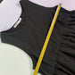 Lorraine Sleeveless Top Peplum Size 8 Womens Black