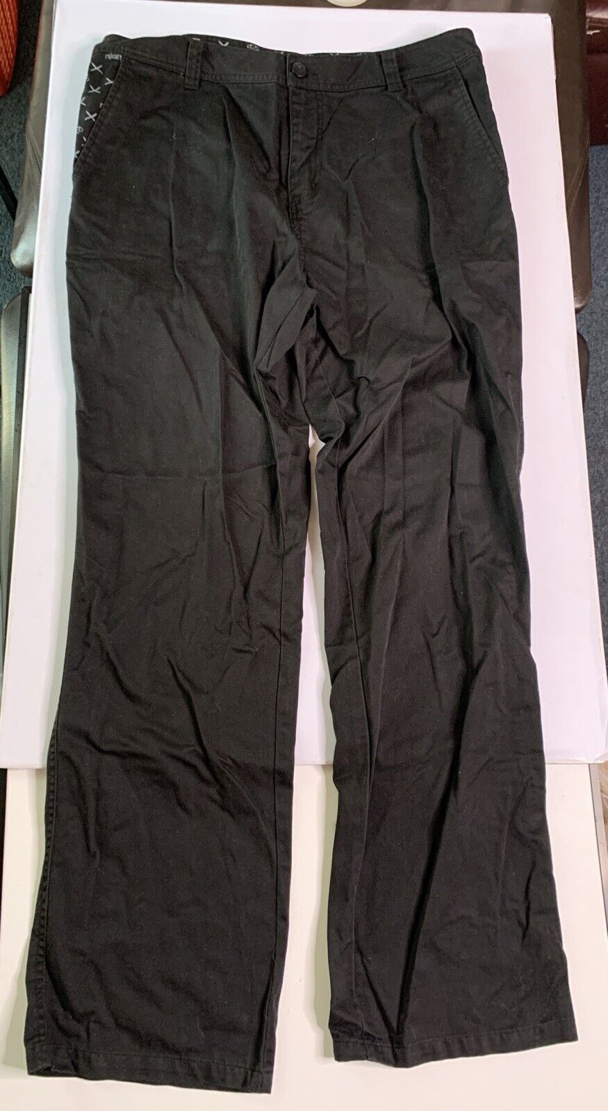 Rip Curl Black Casual Trousers Pants Size 36 Mens