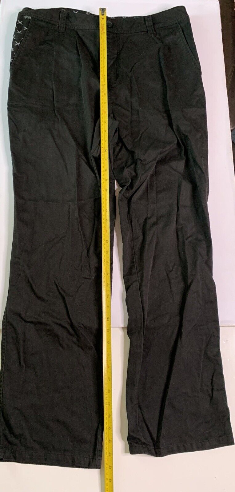 Rip Curl Black Casual Trousers Pants Size 36 Mens