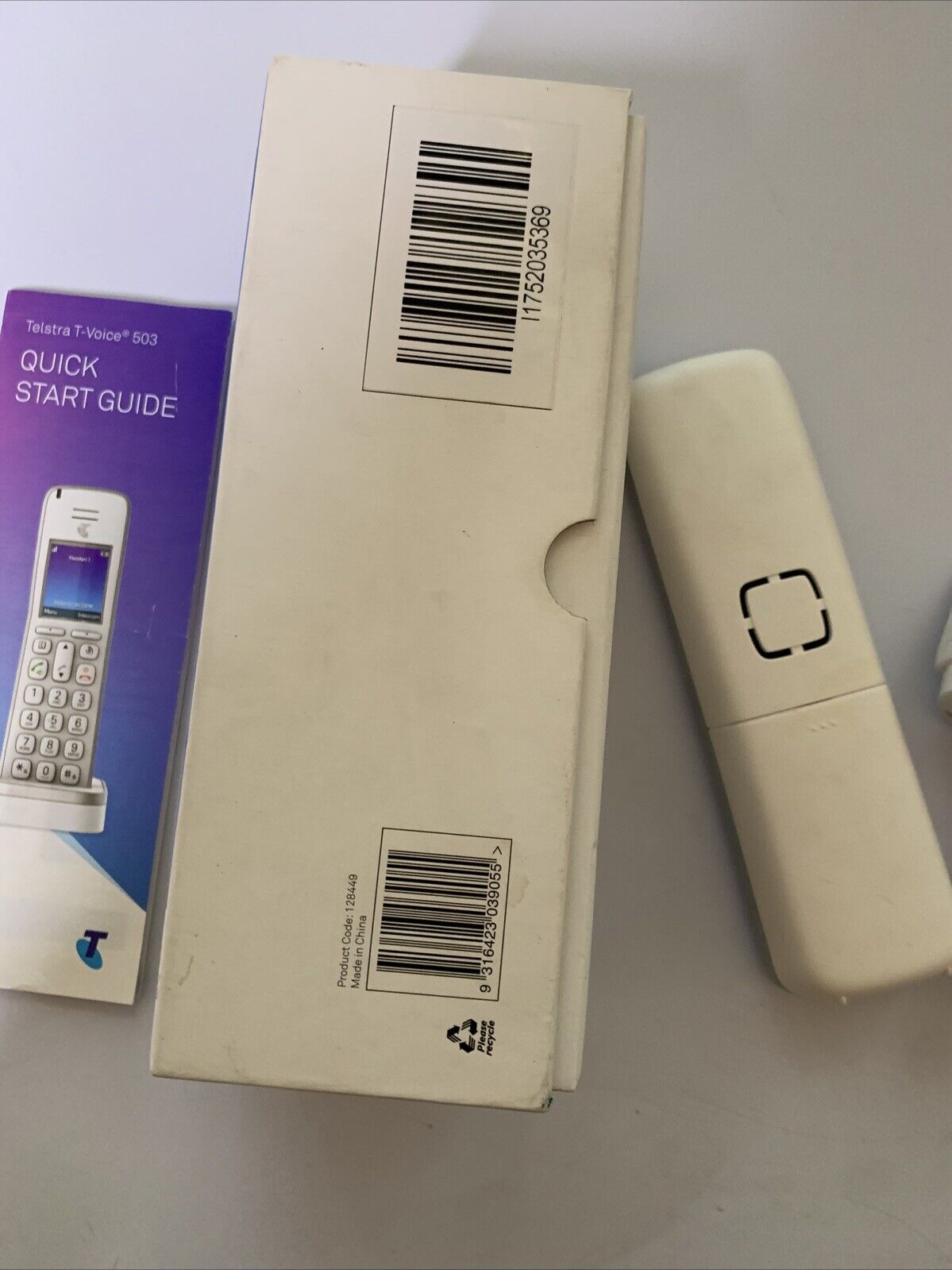 Telstra T-Voice 503 Handset Wireless Home Phone Handset For NBN
