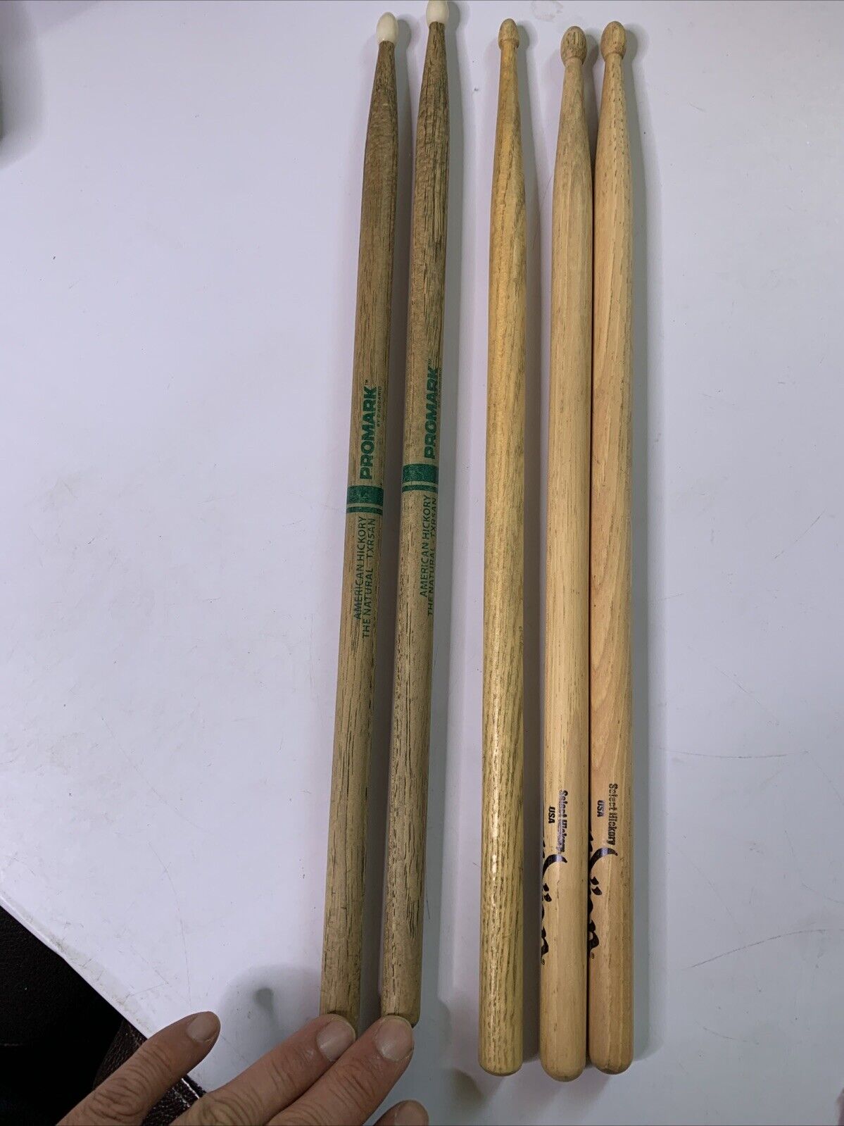 5x Drum sticks Zidjian Roland Promark Drumstick