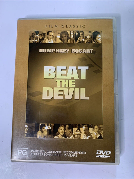 Beat The Devil (DVD, 1953) Jennifer Jones, Humphrey Bogart Region 4