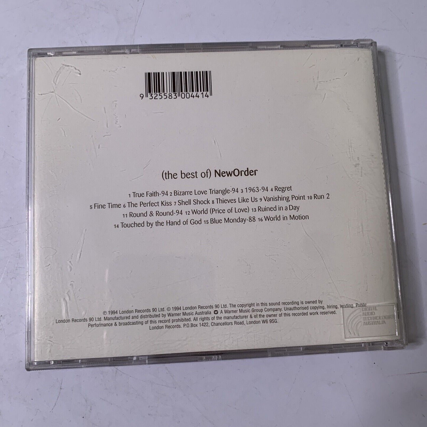 Best of New Order by New Order (CD, 1995) Album