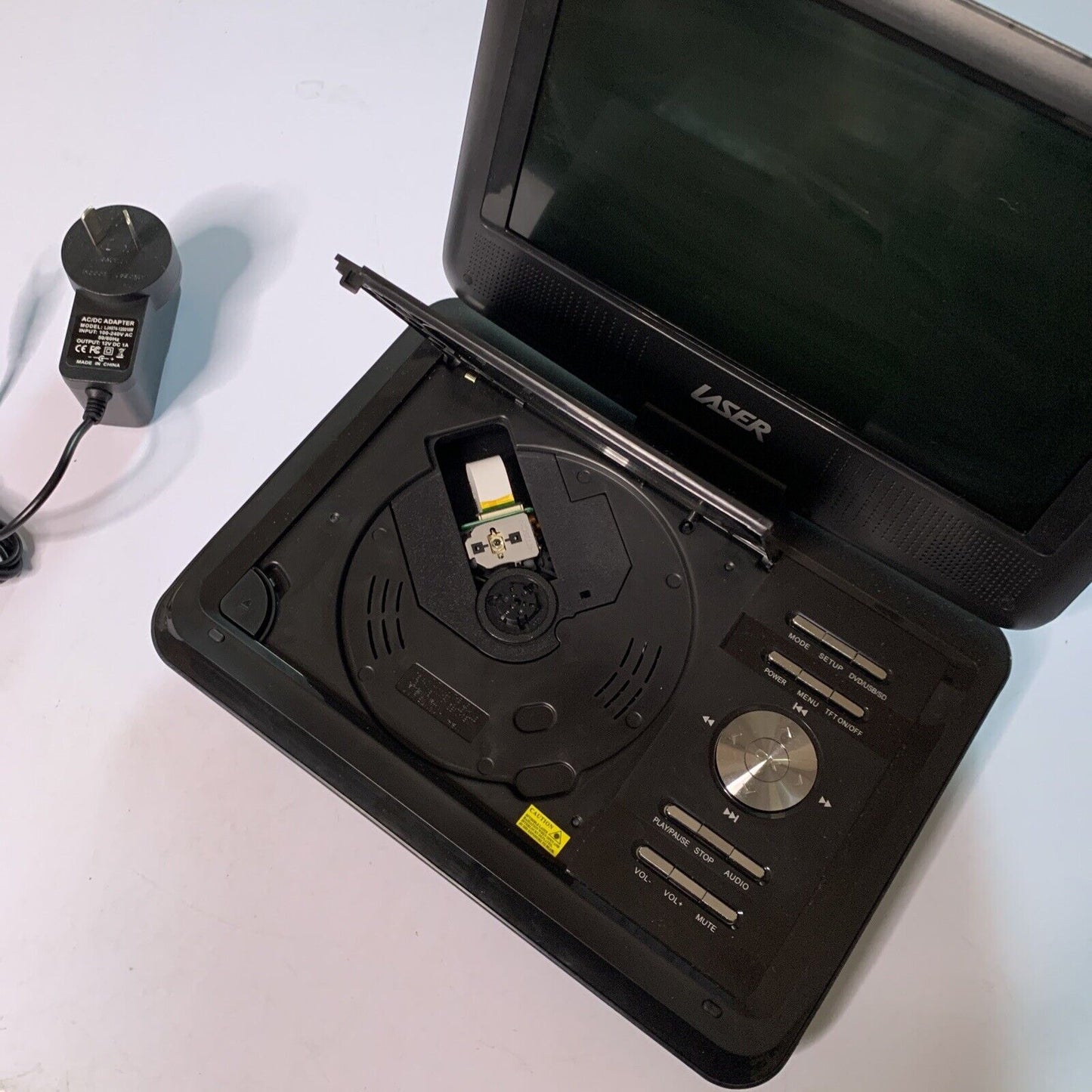 Laser DVD-PT-9C 9" LCD Portable DVD Player All Multi-Region with Power Supply