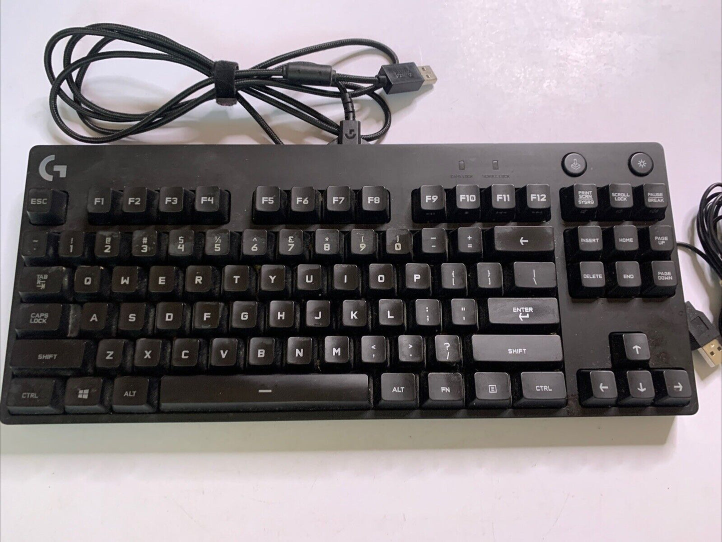 Logitech G PRO Mechanical Gaming Keyboard Y-U0031 + Mouse USB Wired