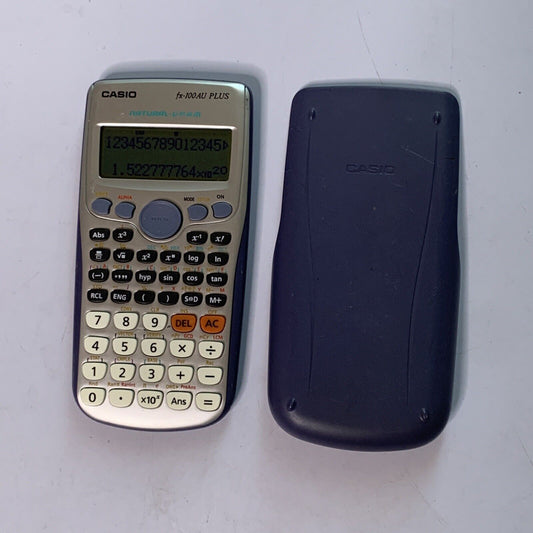 Casio FX-100AU PLUS Scientific Calculator with Cover