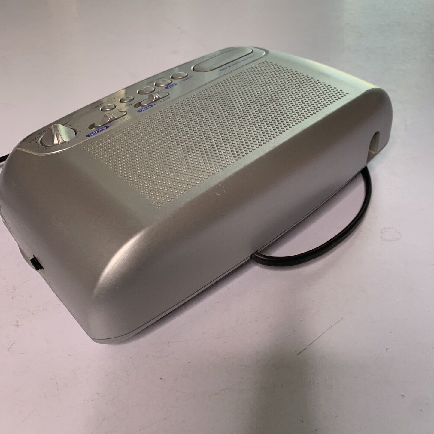 Panasonic RC-6299 Alarm Clock Radio AM/FM Snooze Digital Silver