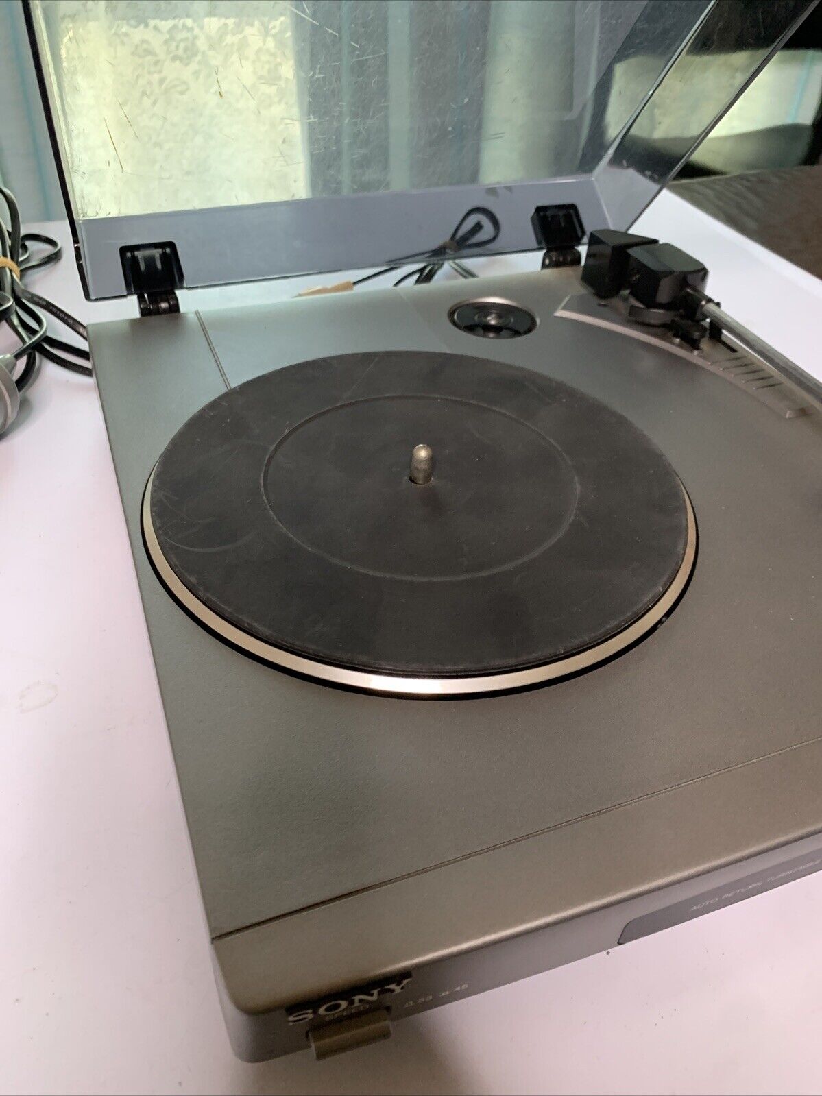 Sony Stereo Turntable System PS-J20 *Doesn't Turn On For Parts Or Repair