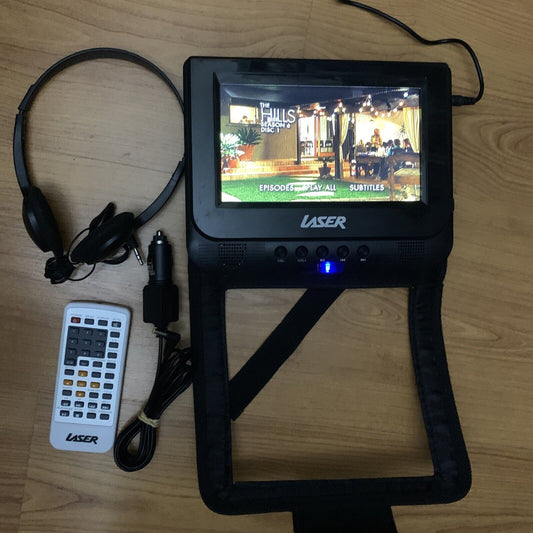 Laser  9"  DVD Player with Power Supply and Remote Multi-Region