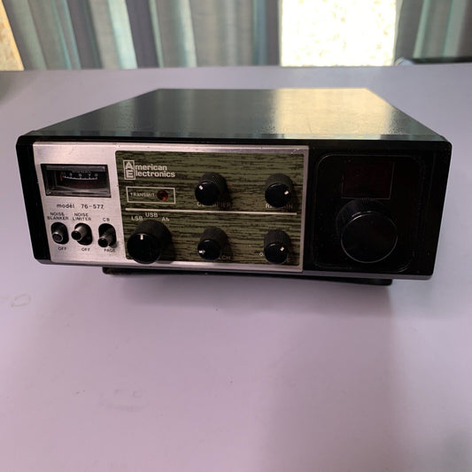 American Electronics Model 76-577 CB Radio *Untested