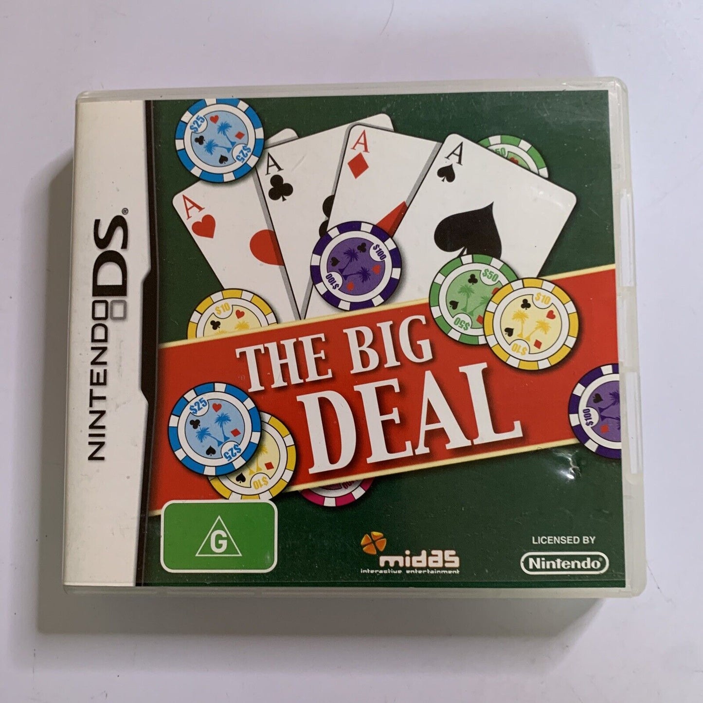 The Big Deal NDS Nintendo DS Classic Card Games Complete