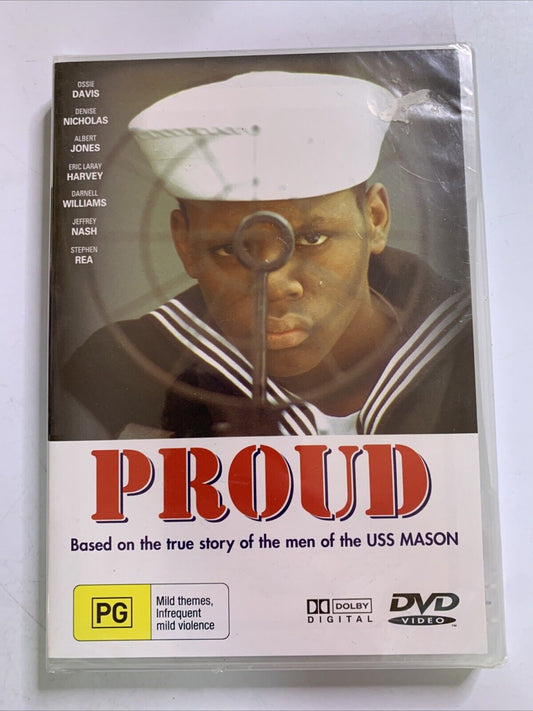 Proud (DVD, 2004) Albert Jones, Ossie Davis All Regions  NEW Sealed