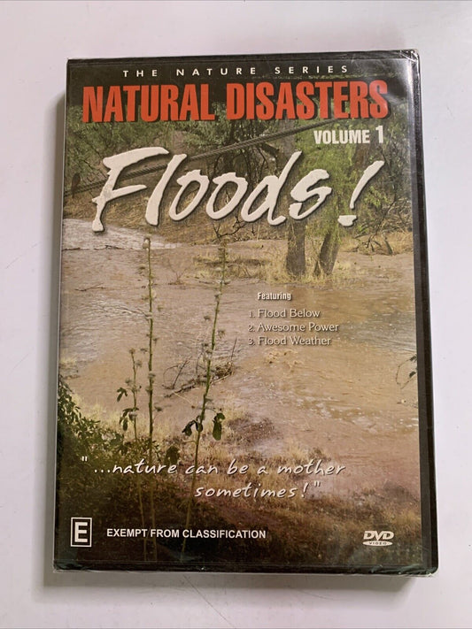 Natural Disasters: Volume 1 : Floods! (DVD) Region 4  NEW Sealed