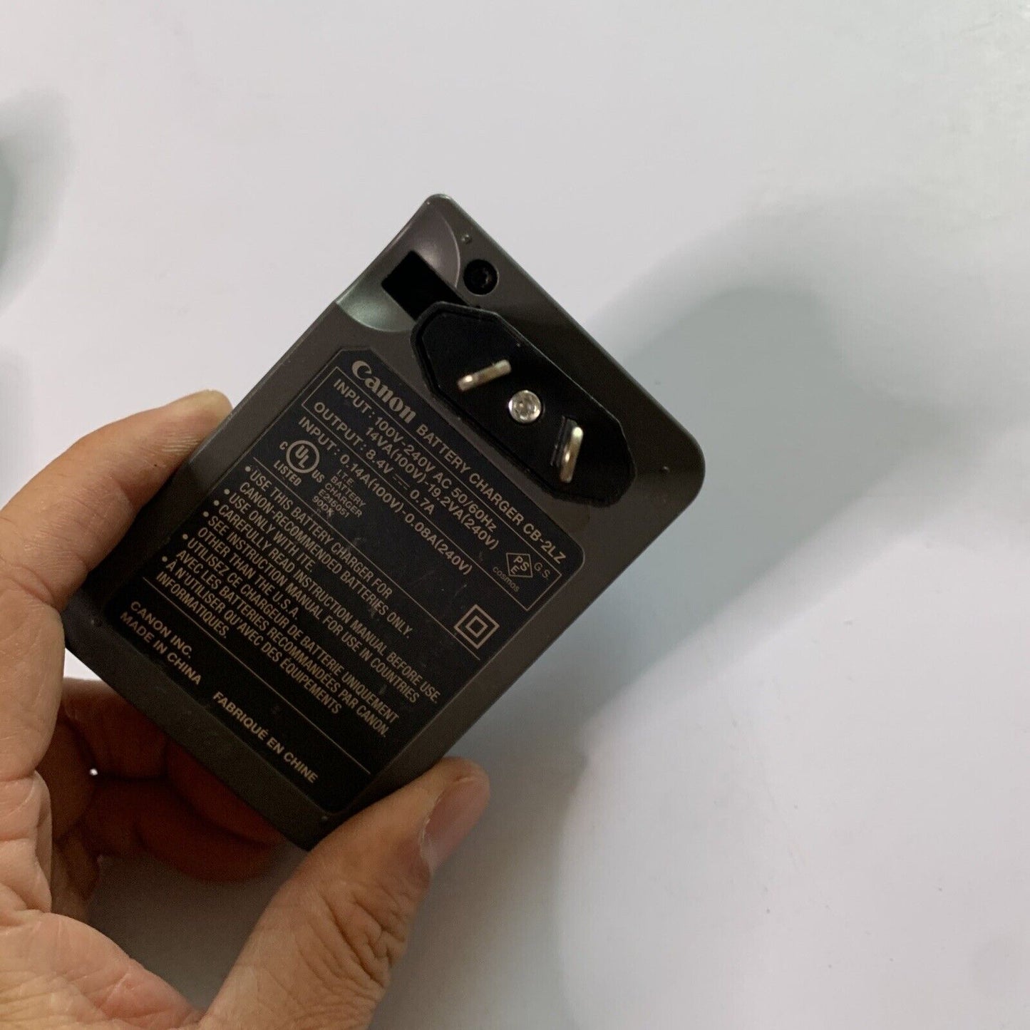 Genuine Canon Camera Battery Charger CB-2LZ for NB-7L Battery